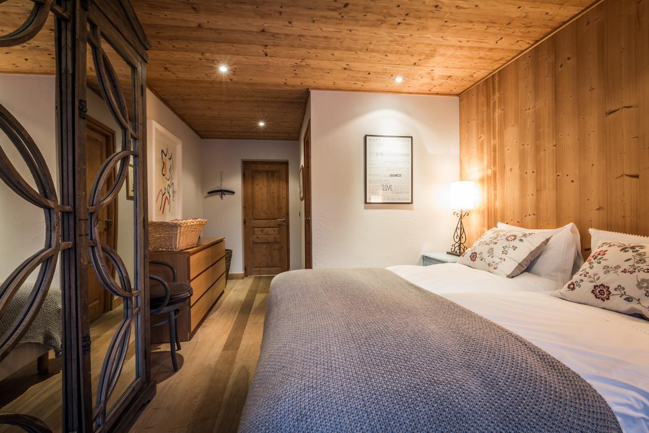Apartment Au Bon Coin - Luxury Chamonix Hidden Haven, Mont Blanc View, Hot Tub And Garden Zimmer foto